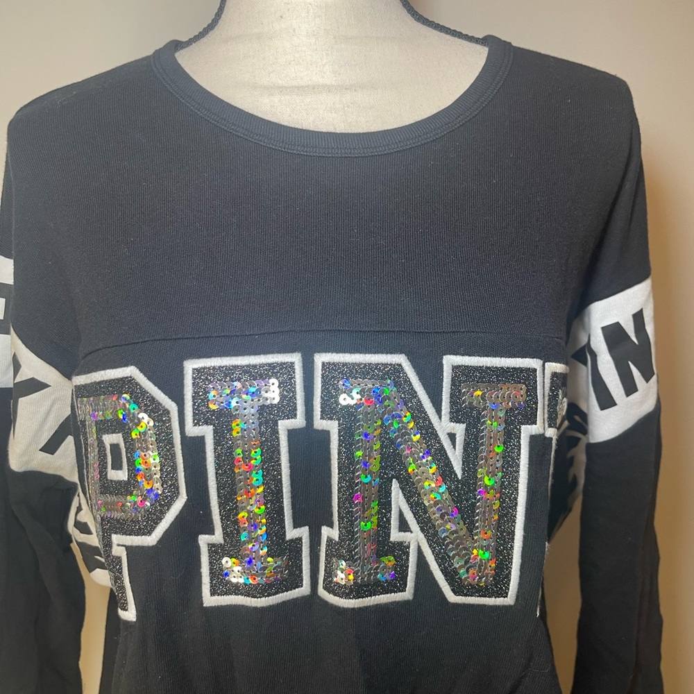 Pink sequin top - Picture 3 of 6